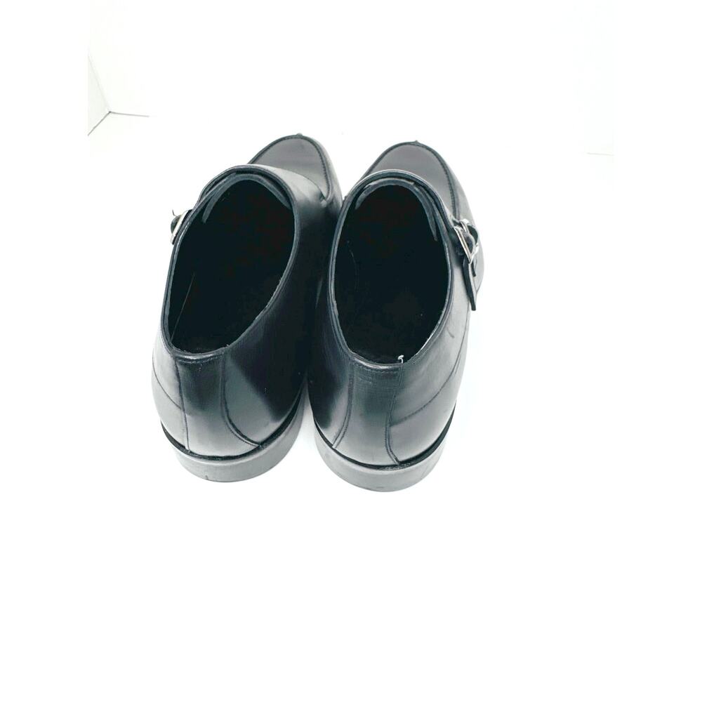 Vellapais Black Double Monk Strap Dress Shoes Arlington size US 13 - Picture 7 of 11
